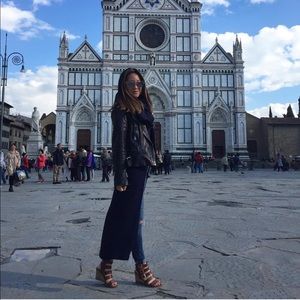 Boohoo Navy Long Top